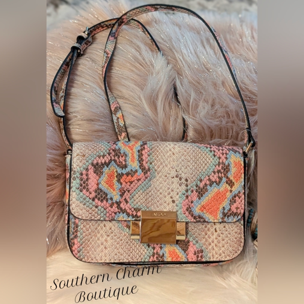 Aldo Multicolor Crossbody Bag - Overcube NWT